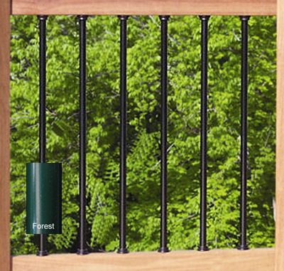 Deckorators Classic Round Aluminum Deck Balusters